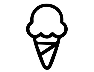 Summer Icon 05A : ice cream, candy, sweets, sweet, cold, summer, ice