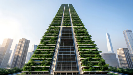 Green Skyscraper: Sustainable Urban Architecture & Vertical Gardens
