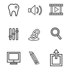 Multi-Purpose Line Icon Set for Web & App Design