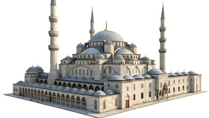 Obraz premium Magnificent Süleymaniye Mosque in Istanbul