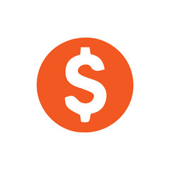 Fototapeta premium dollar sign vector illustration