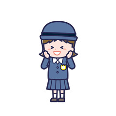 こども／ななめ／女の子 21