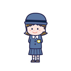 こども／ななめ／女の子 28