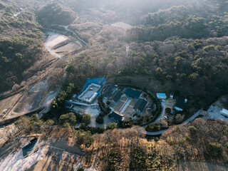 mountain road in the mountains