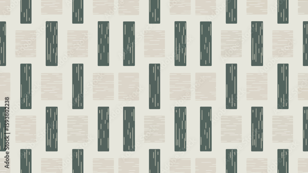 Aufkleber abstract pattern with rectangles and lines in a repeating design
