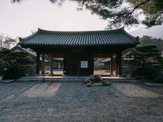 buddhist temple in korea