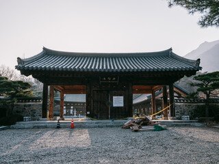 buddhist temple in korea