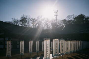 buddhist temple in korea