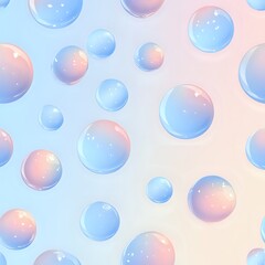 Dynamic Gradient Soda Bubble Pattern