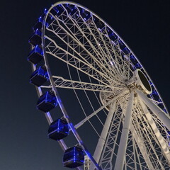 Navy Pier at night 