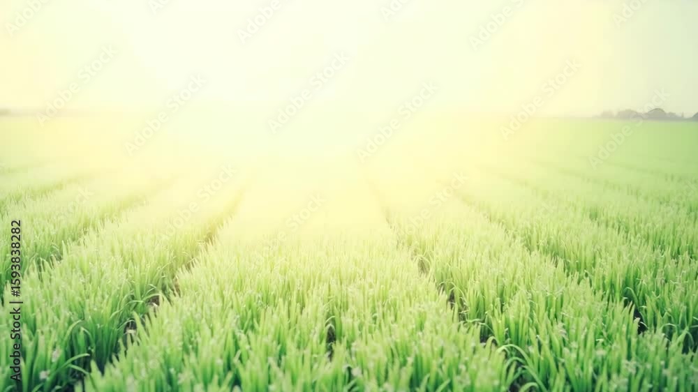 Poster refined abstract wallpaper design for precision agriculture genomics: modern digital trends with amp