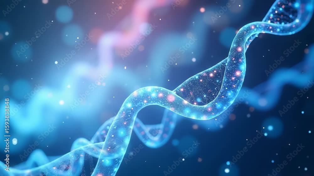 Aufkleber modern abstract wallpaper background inspired by whole exome sequencing with extensive empty space f