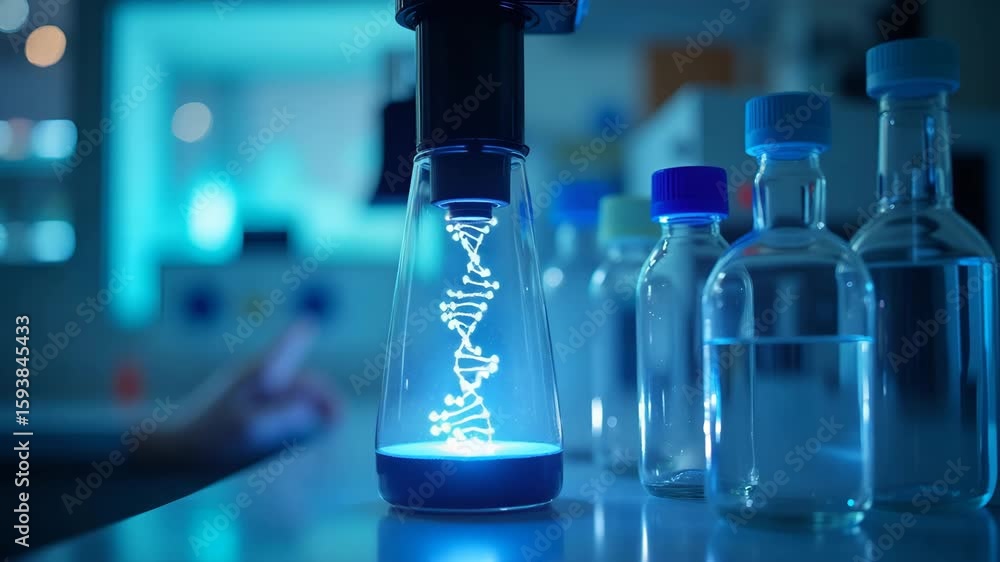 Poster advanced mitochondrial dna research: high-tech sequencing labs & imaging systems for comprehensive m