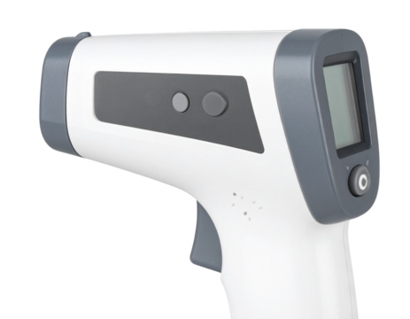  Infrared Forehead Thermometer – Modern Medical Tool PNG
