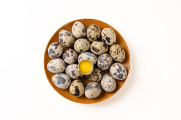 Fresh quail eggs