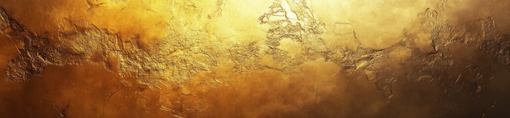 Abstract golden textured surface