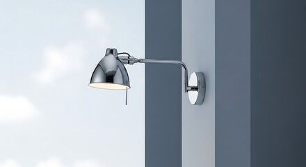 Shop modern chrome wall lamp lighting fixture for bedroom living room home decor design