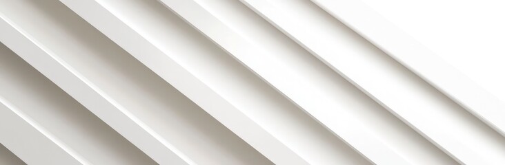 Abstract diagonal lines in white