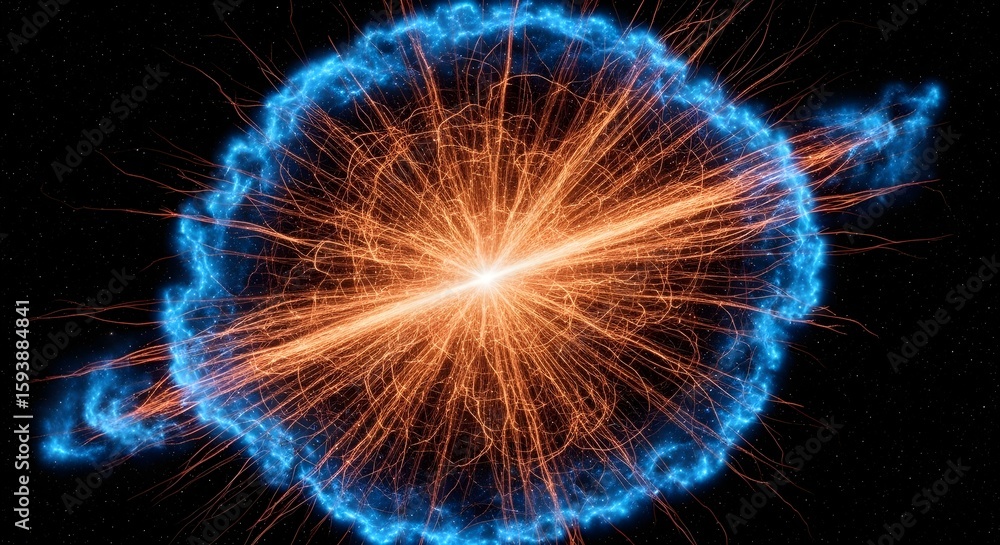 Fototapete Abstract Cosmic Energy Swirls

Blue and Orange Nebula Pattern

Interstellar Plasma Light

Dynamic Energy Field Abstract

Universe Fractal Glow

Scientific Abstract Background