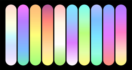 a set gradient color for design template, colorful gradation