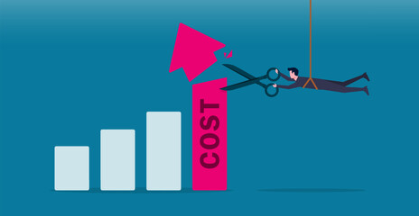 Cut or decrease cost to increase profitability by minimizing expenses.
