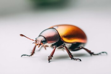 Fototapeta premium Close-up of a metallic beetle (1)