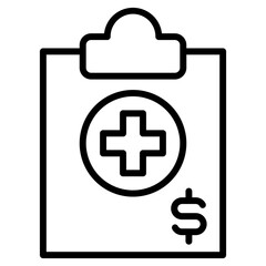 Cost Outline Icon