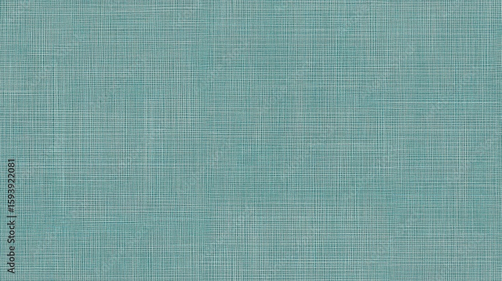 Poster soft mint plain weave pattern with refined vertical line detailing, minimalist woven fabric texture,