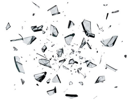 Broken Glass Shatter Effect