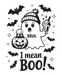 Boo Sheet Halloween Ghost Shirt