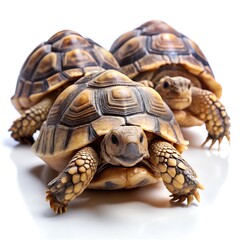 turtle on a white background