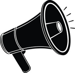 Megaphone Silhouette
