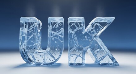 Frozen UK Letters: A Crystalline Representation
