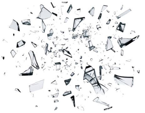  Broken Glass Shatter Effect