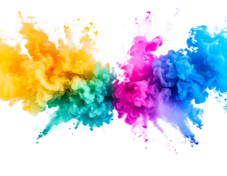 Colorful Dual Smoke Bomb Effect