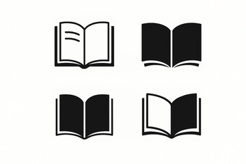 set of vector books