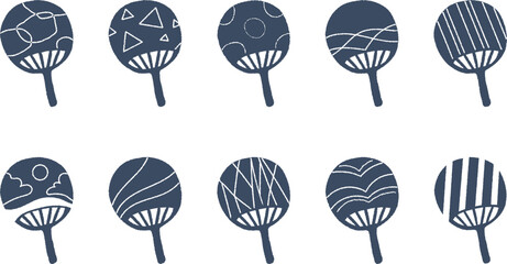 うちわイラスト