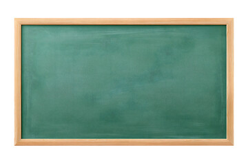 Two Empty Green Chalkboards 