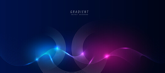 Merging purple-blue core light with space-inspired elegance.