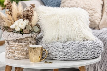 Cozy living room decor