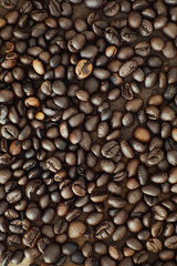 Coffee beans background