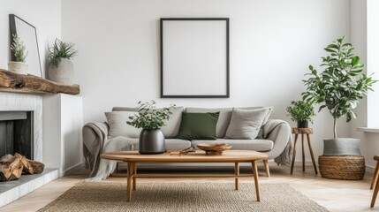 Modern Scandinavian living room