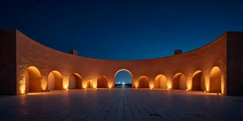 night view of the city of jerusalem
