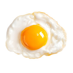 Over easy egg PNG with a transparent background for delicious breakfast presentations