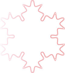 Fototapeta premium Abstract Organic Circles Background for Contemporary Design