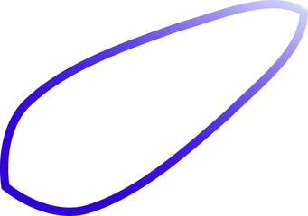 Electric Line Icons – Curved Purple Outlines for Futuristic UI Design