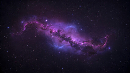 Fototapeta premium Cosmic Nebula Galaxy 8K Background, Vibrant Space Cloud 8K Background, Stellar Dust Universe 8K Background