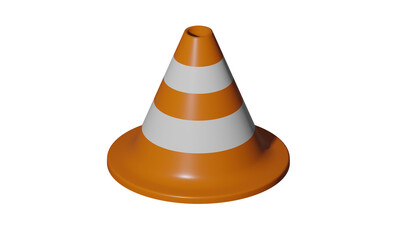 orange traffic cone
