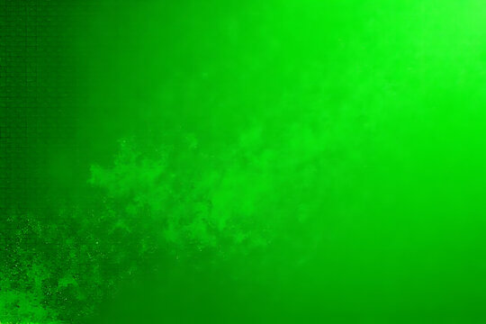 Bright green background with subtle texture and cloud-like formations creating a vibrant and dynamic visual effect - Powered by Adobe