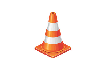 Traffic Safety Premium vector on white background.01